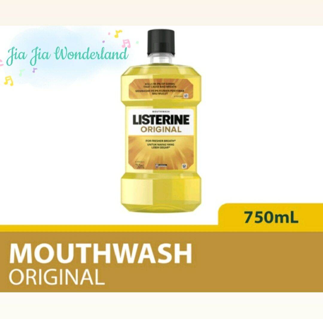 Listerine Mouthwash Original (750ml)