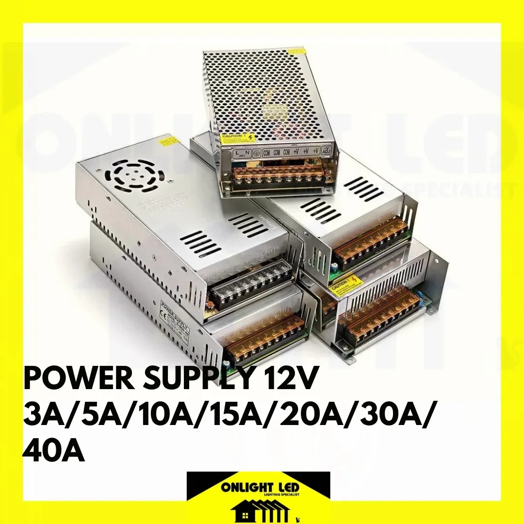 12V 10A Small Switching Power Supply AC12V Premium Quality for LED strip