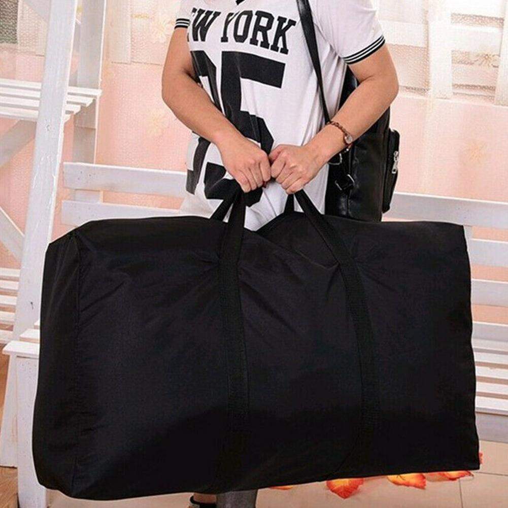 Large Capacity Folding Oxford Duffle Bag For Travel And Moving_voghion.com