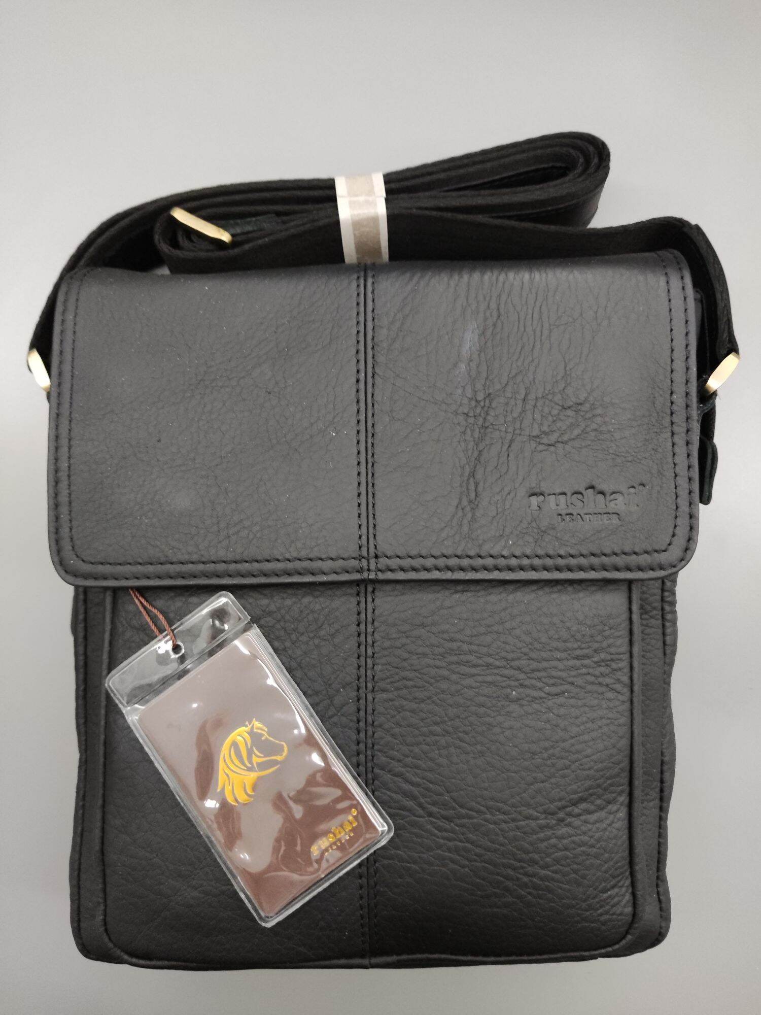 Rushai Leather cross bag Lazada