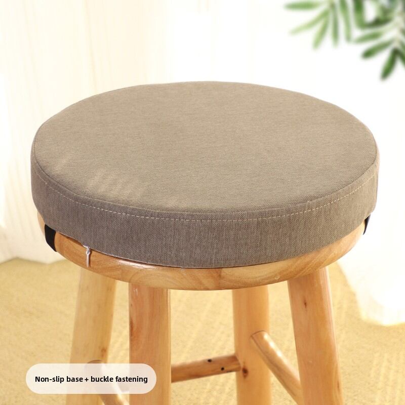 Detachable Thickened round Office Chair Cushion Assorted Colors Modern Simple Style Non-Slip Seat Pad for Long Time Sitting
