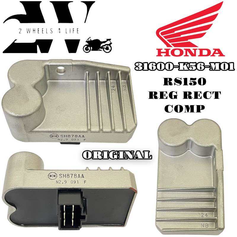 HONDA RS150 V1 V2 /RSX150 RECTIFIER REGULATOR COMP ASSY 100 ORIGINAL