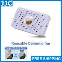 JJC Rechargeable Desiccant Dehumidifier for Storage with USB-C CableReusable Portable Moisture Absorber Dryer Silica Gel Beads for Camera Lens Filter Electronics 3d Printer Filaments Instrument