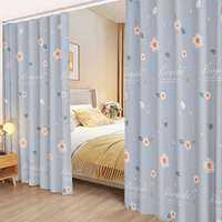 BEAUTISKY | Space Dividing Mobile Installation Free Screen Curtain