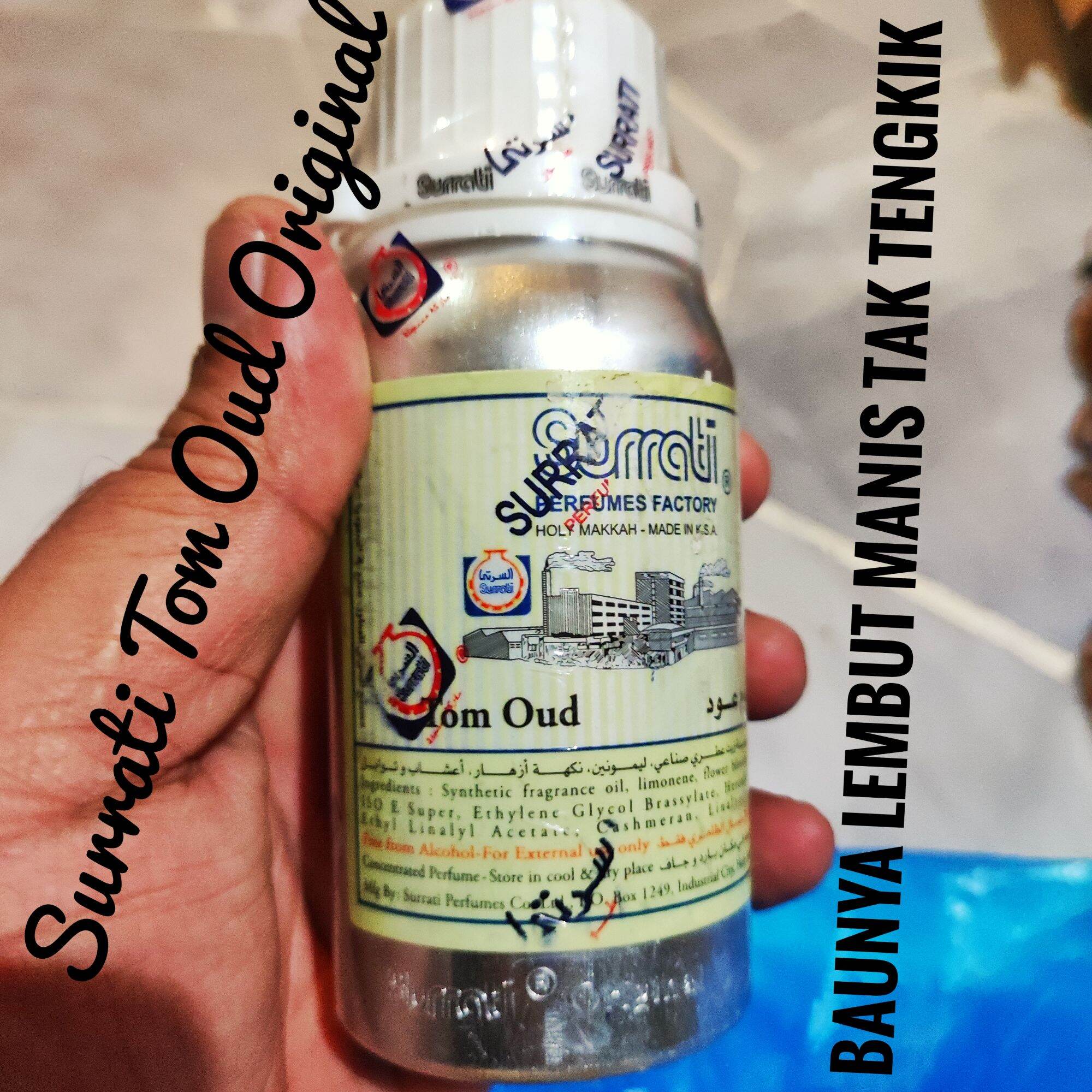 Surrati Tom Oud Original from SAUDI Arabia 3ml 6ml and 12ml