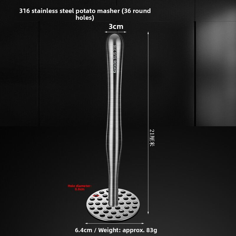 Korade | Food-Grade Stainless Steel Baby Food Masher