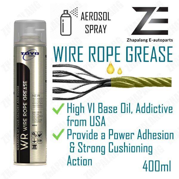 Toyo Wire Rope Grease Spray 400ml For All Kinds of Wire & Ropes Lazada