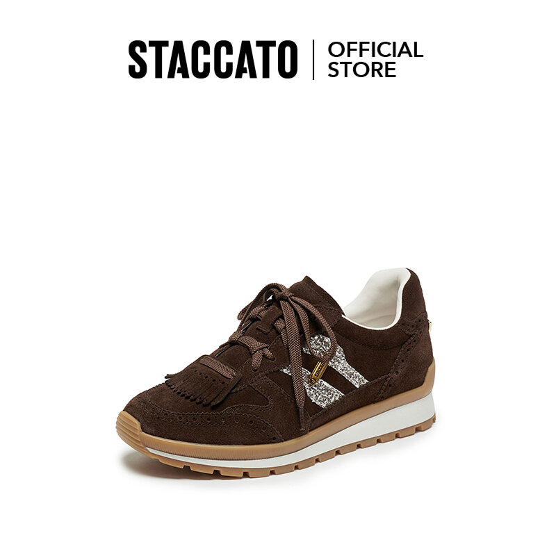 Staccato Women's Casual Shoes Round Top Flat Shoes EHR17 ราคา 4,590 บาท*ส่งฟรี