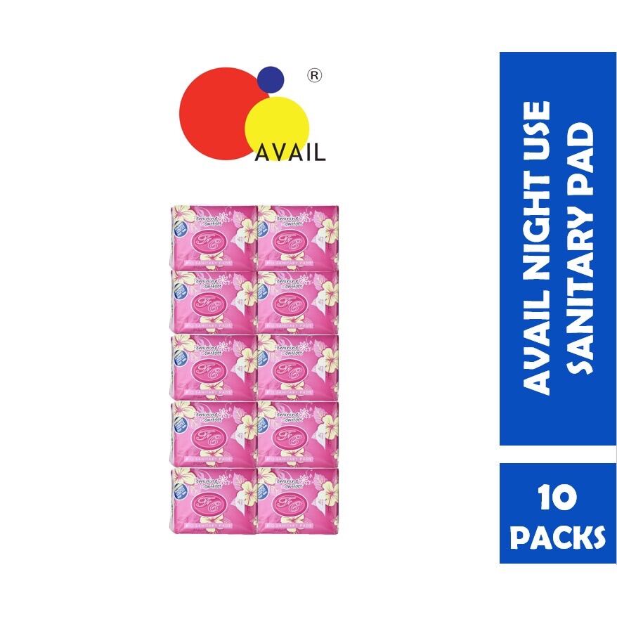 【100 ORIGINAL】10 PACKS AVAIL FC BIO SANITARY PADS PANTY LINER / DAY