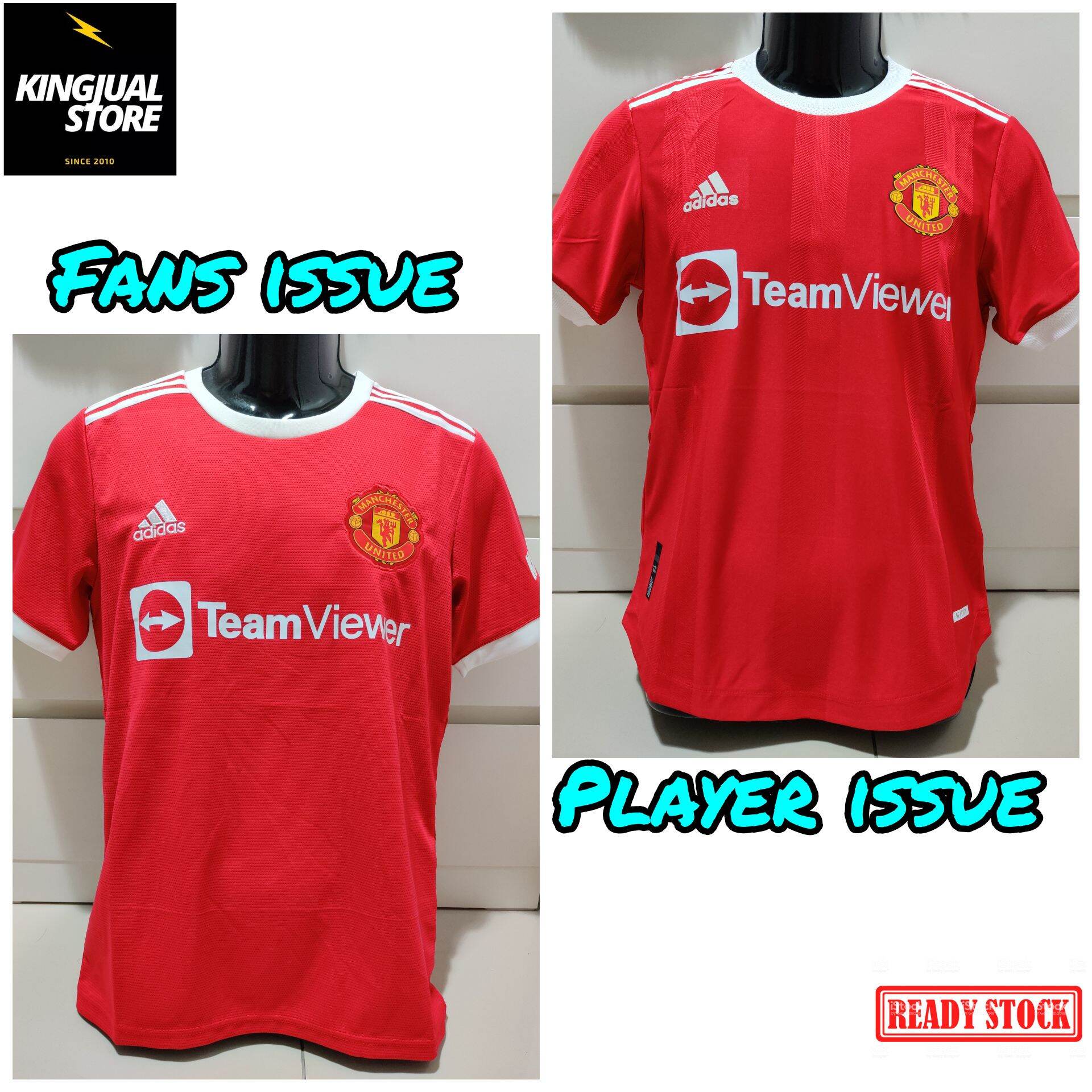 Gravere valgfri Utroskab Manchester United Home Jersey Jersi Murah 2021-2022 Fans issue Player Issue  ball 21/22 | Lazada