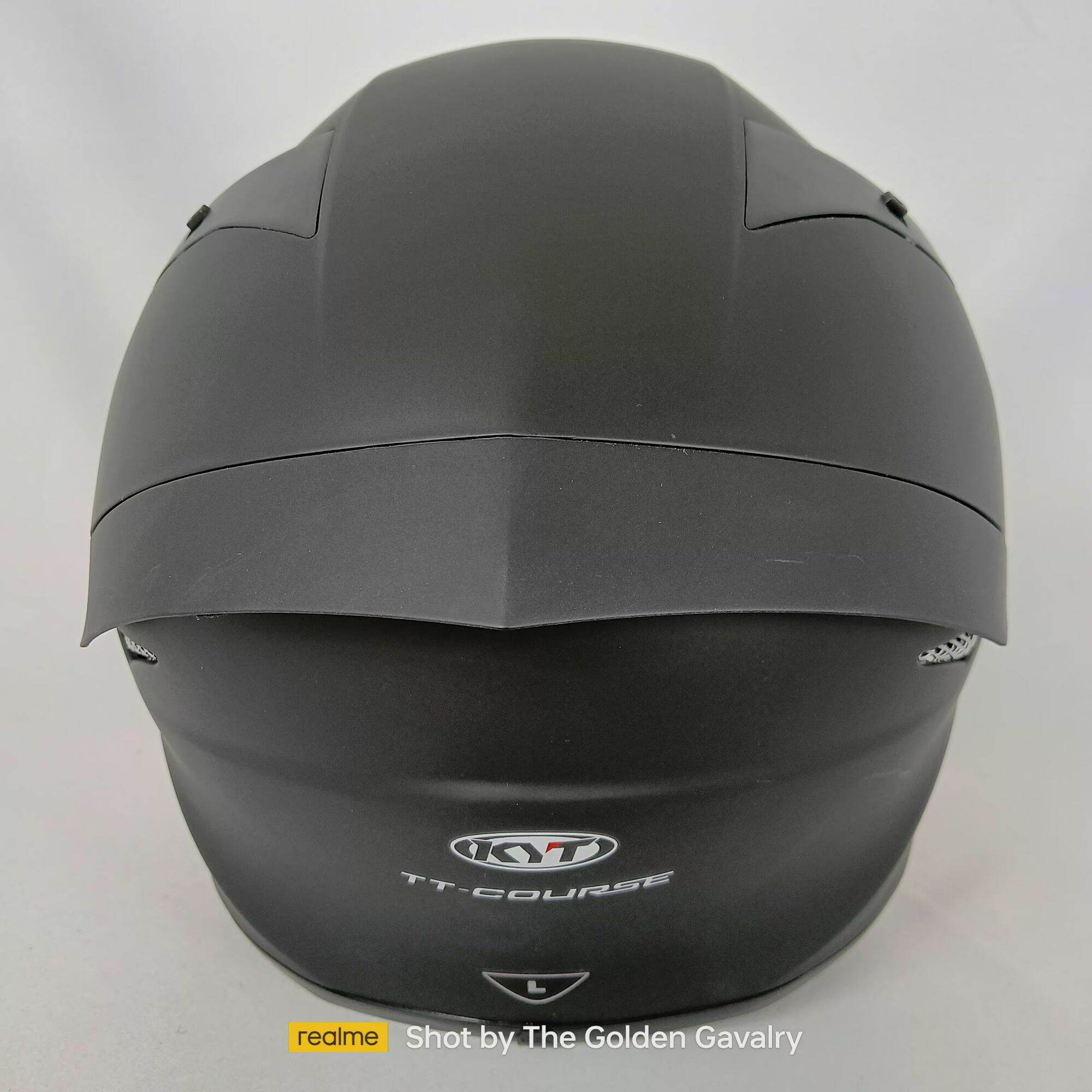 KYT TT COURSE MATT BLACK FULL FACE HELMET | Lazada