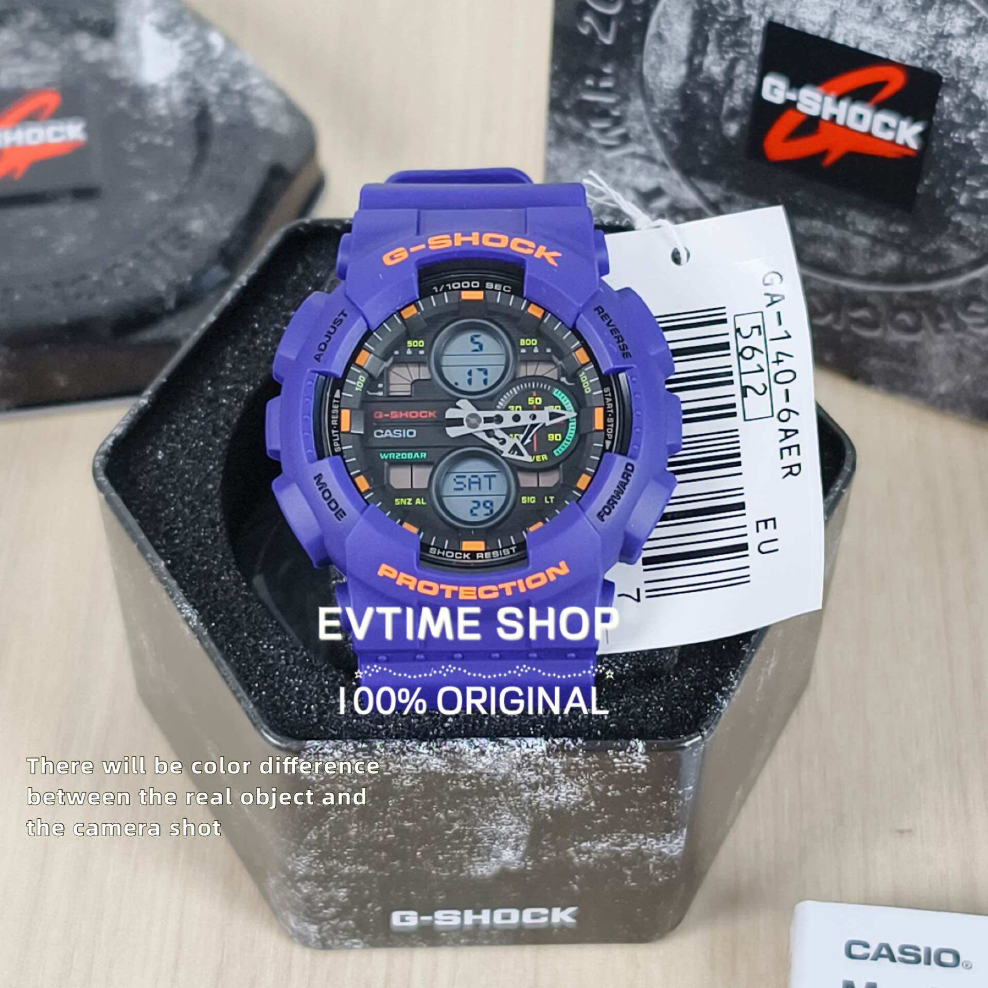 100% ORIGINAL CASIO G-SHOCK GA-140-6ADR / GA-140-6A / GA-140-6 