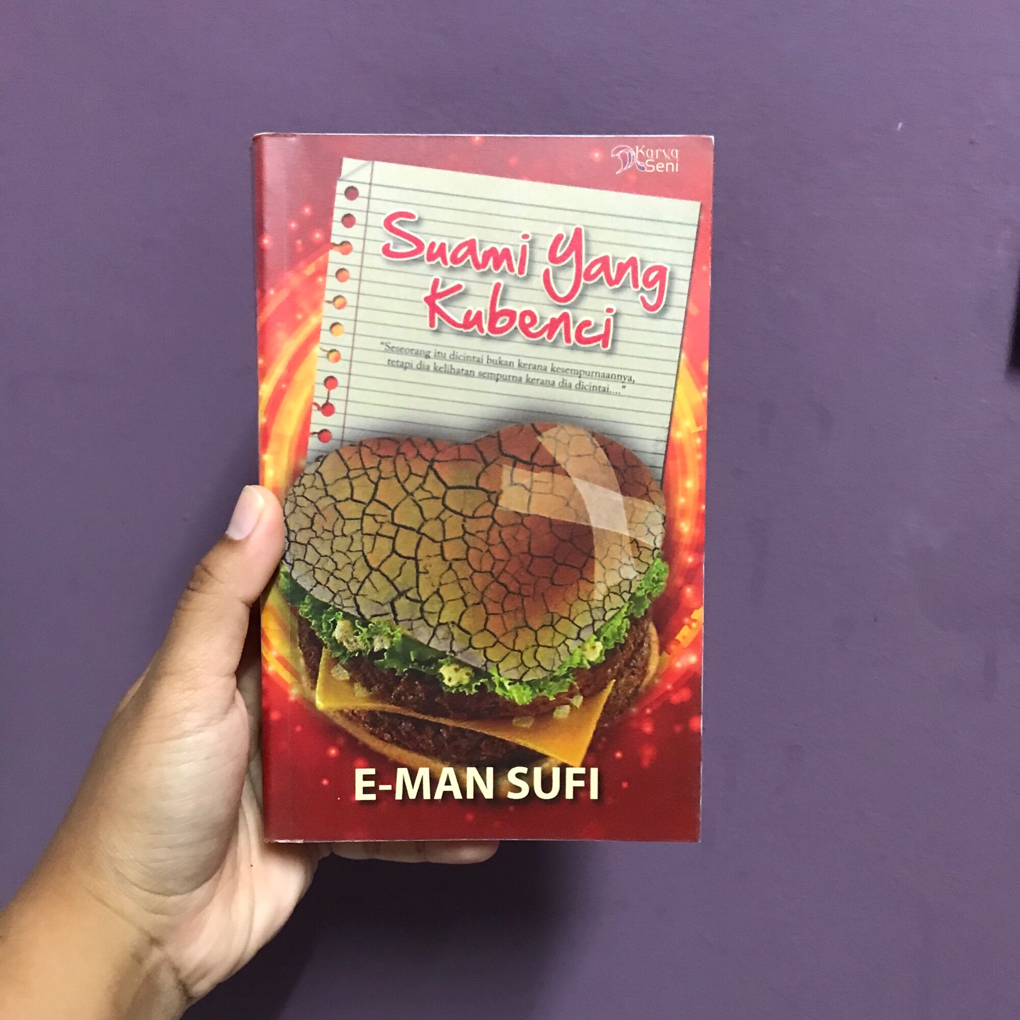 NOVEL MELAYU PRELOVED KONDISI 6/10 SUAMI YANG KUBENCI KARYA EMAN - Main Image