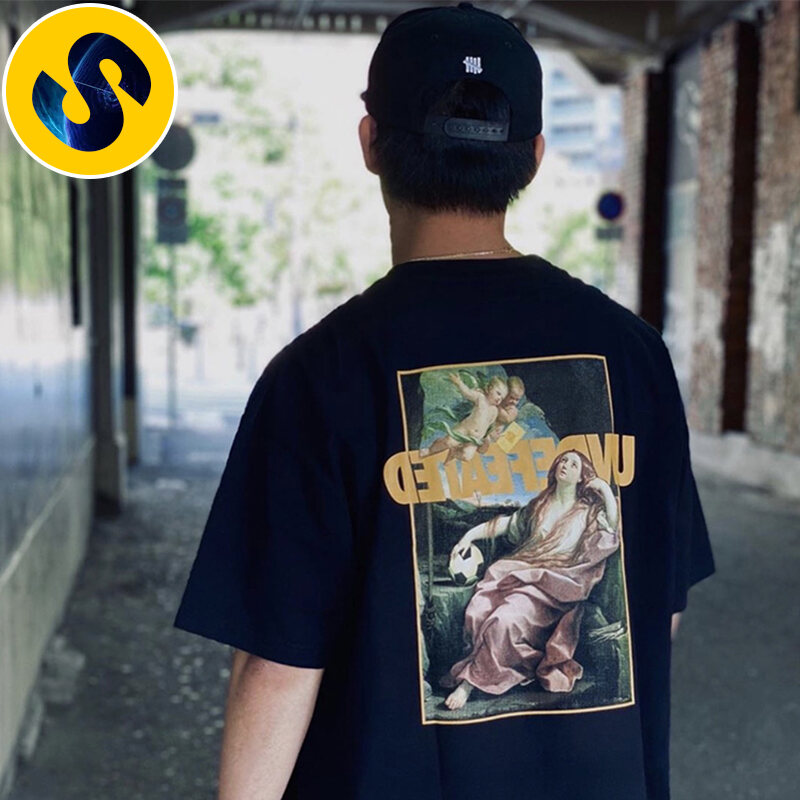 Undefeated yellow card tee Clearance