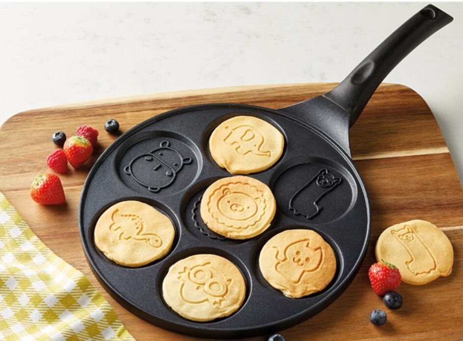 Animal Pancake Aldi Smiley Face Pancake Pan Kitty Friends Mini