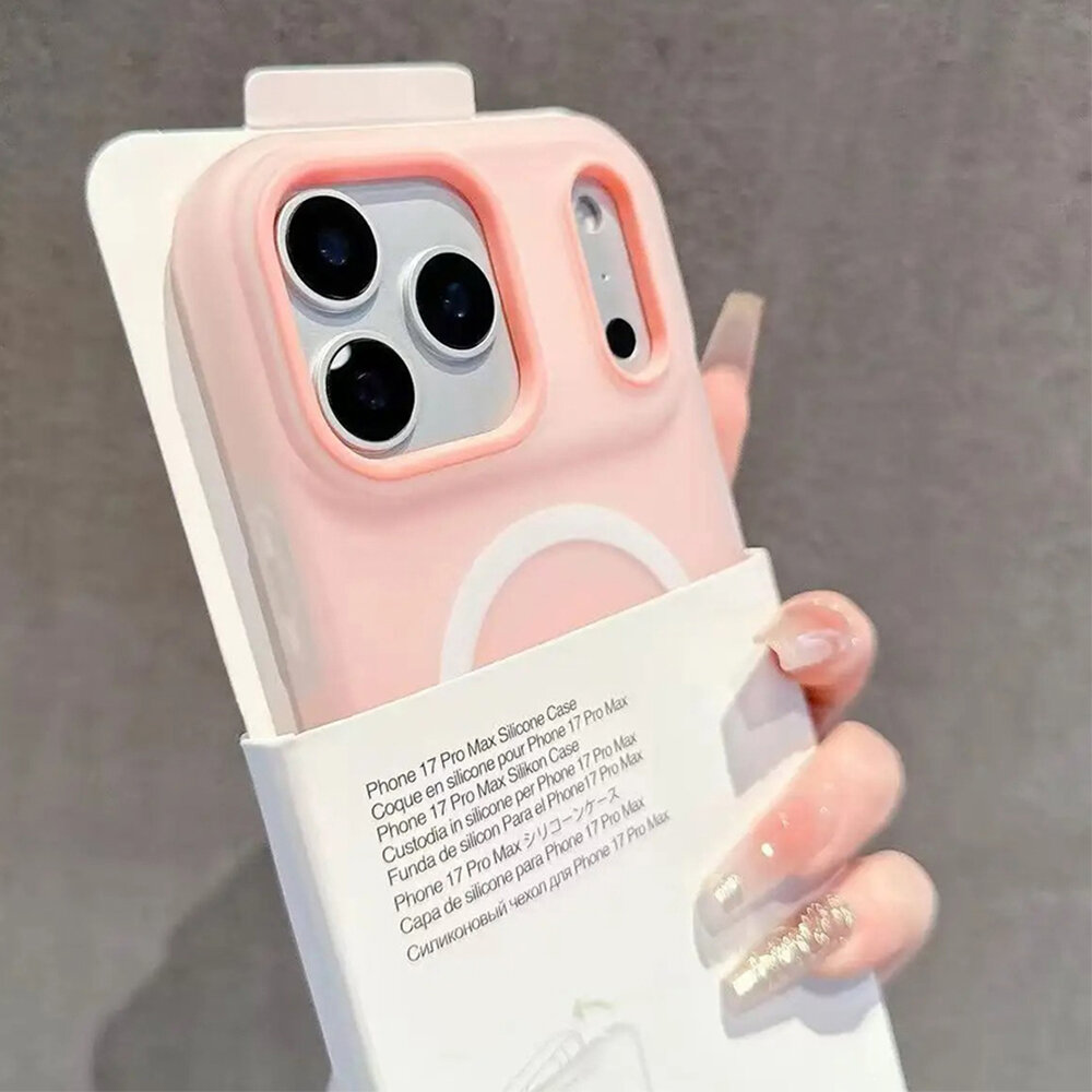 Candy Colour Magnetic Wireless Charging Case For Iphone Pro Max_voghion.com