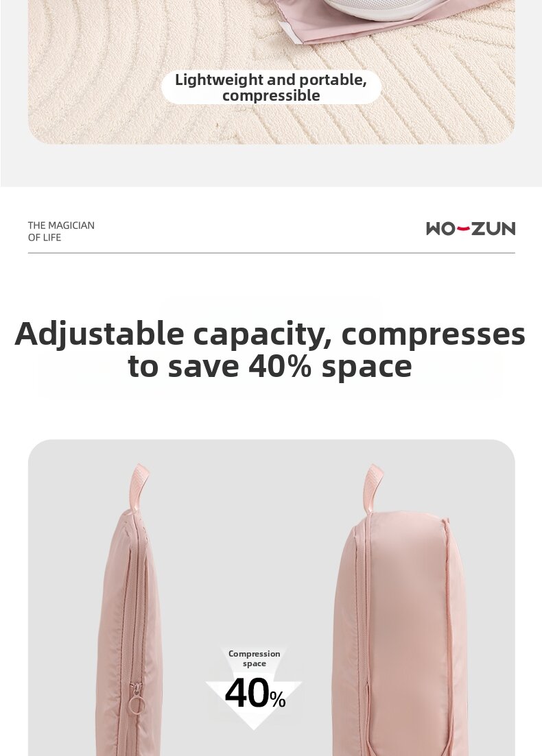 WOZUN Compressible Storage Bag, Portable Organizer For Clothes & Bedding
_voghion.com