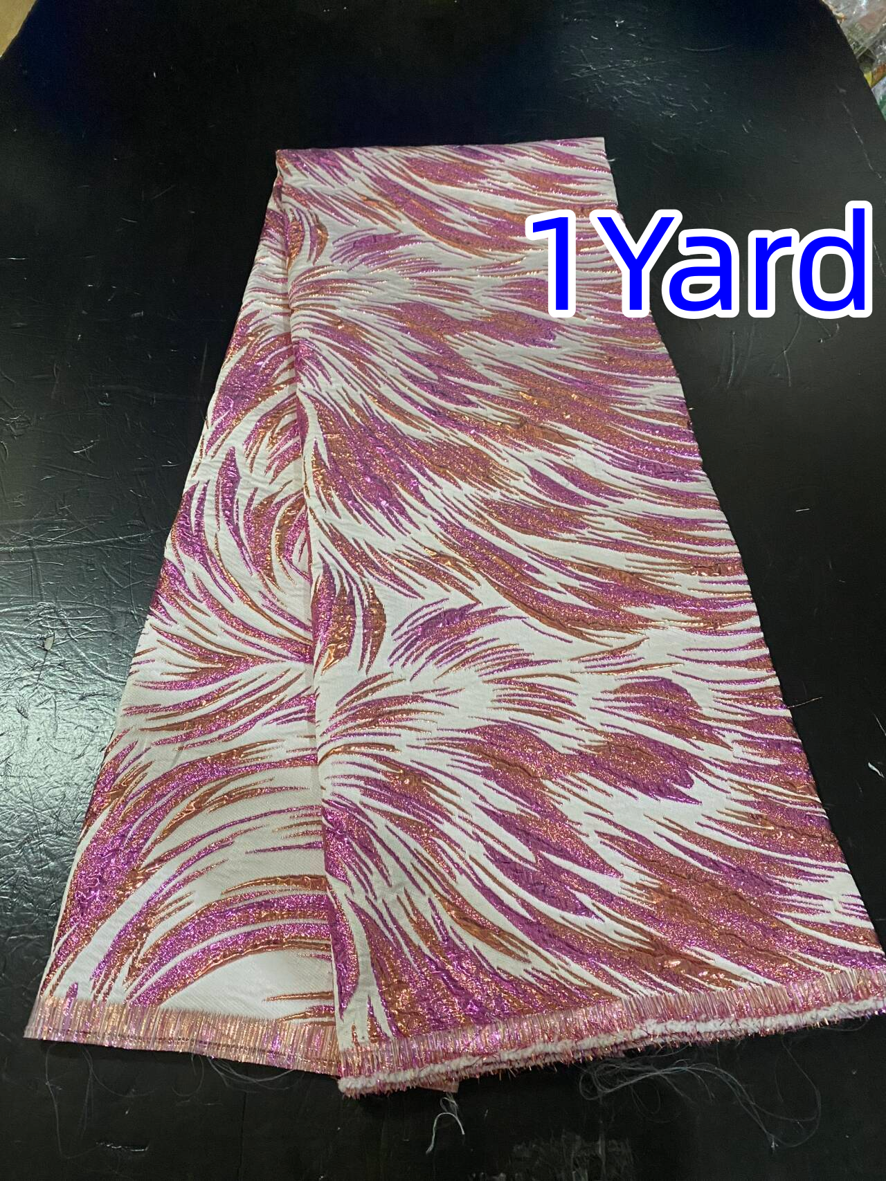 SJD LACE French Brocade Lace Fabric 1 Yard 2026 New African Sequins Net Nigerian Beaded Mesh Lace for Sewing Women Party Dresses