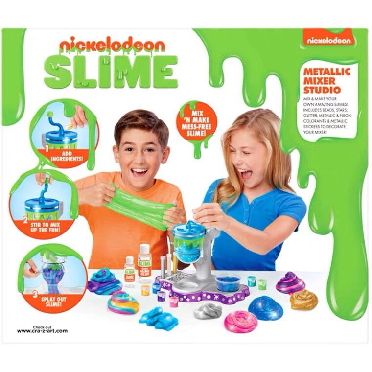 Export Nickelodeon Slime Slime Mixer Model Hand-Made DIY Flash Color Authentic. 
