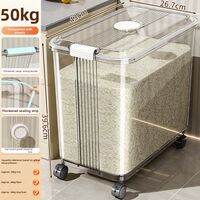 MEIZHUFU | Airtight Pest Proof Moisture Resistant Flour and Rice Storage Container