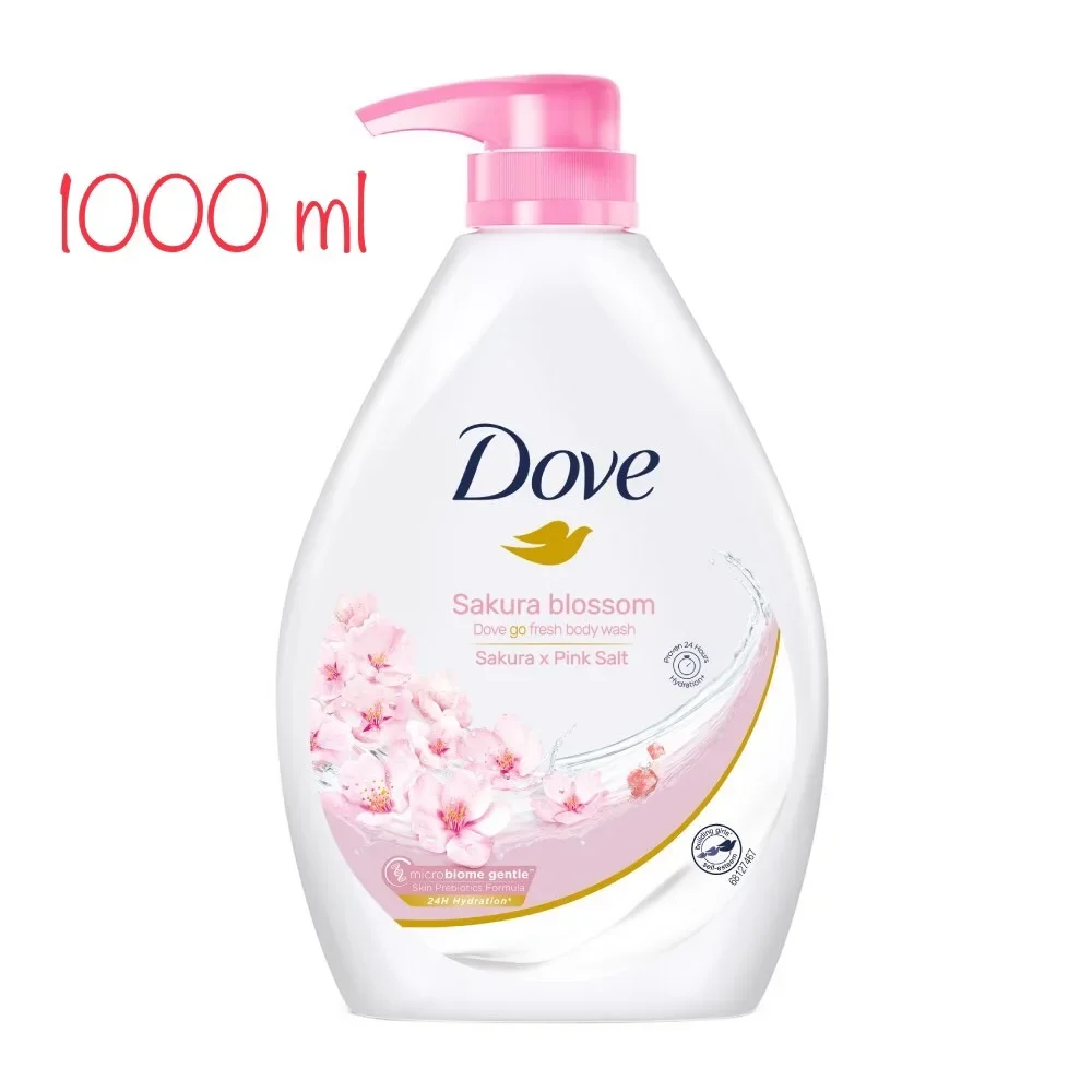Dove Shower Gel / Body Wash Go Fresh / Cecair Mandian - Sakura Blossom 1000ml