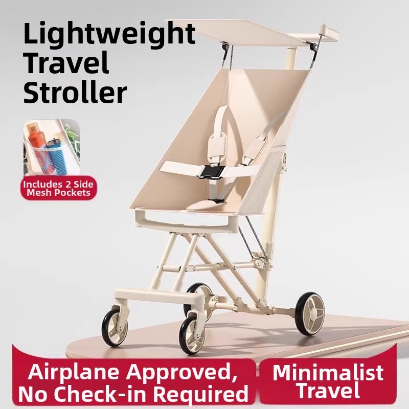 KIUMO | Ultra-light Foldable Large Age Baby Stroller