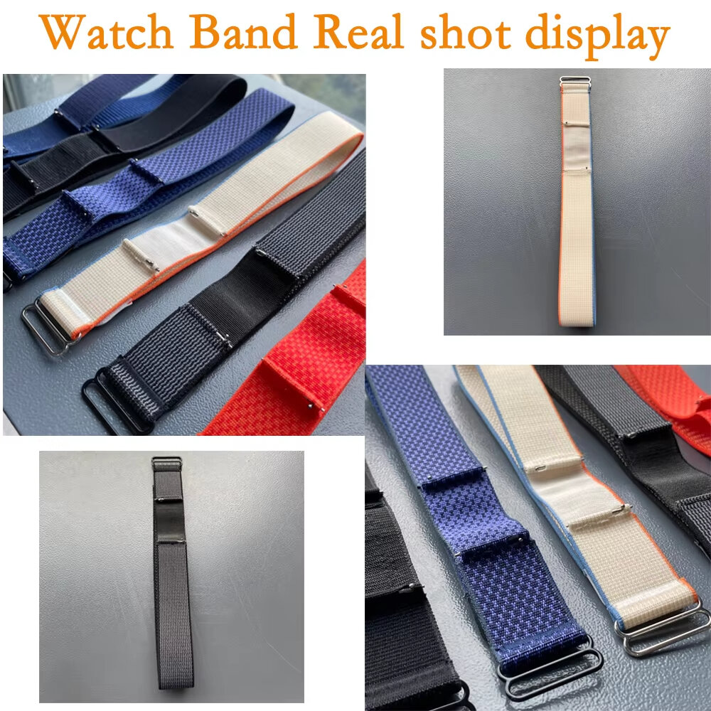 CRESTED | Nylon loop Band for Amazfit Helio Strap Original
