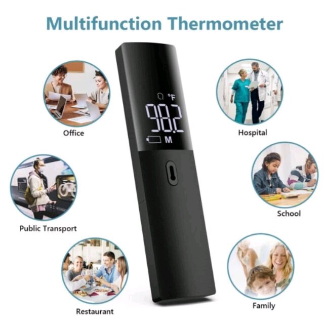 MEDICAL GRADE INFRARED THERMOMETER SMART SENSOR model BBlove AET R1F1