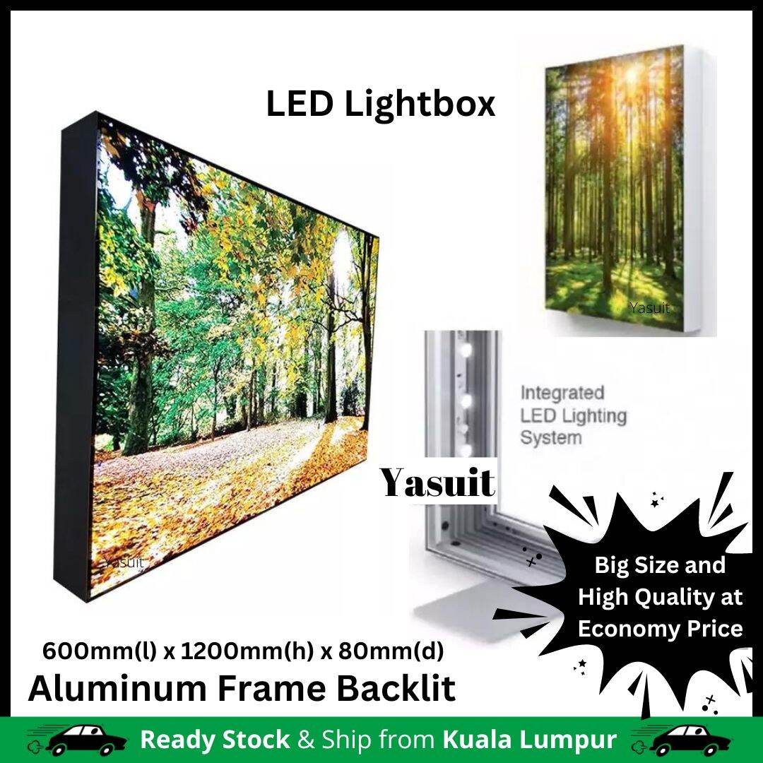 Big Size Factory Price Aluminium LED Lightbox Aluminum Sign Board