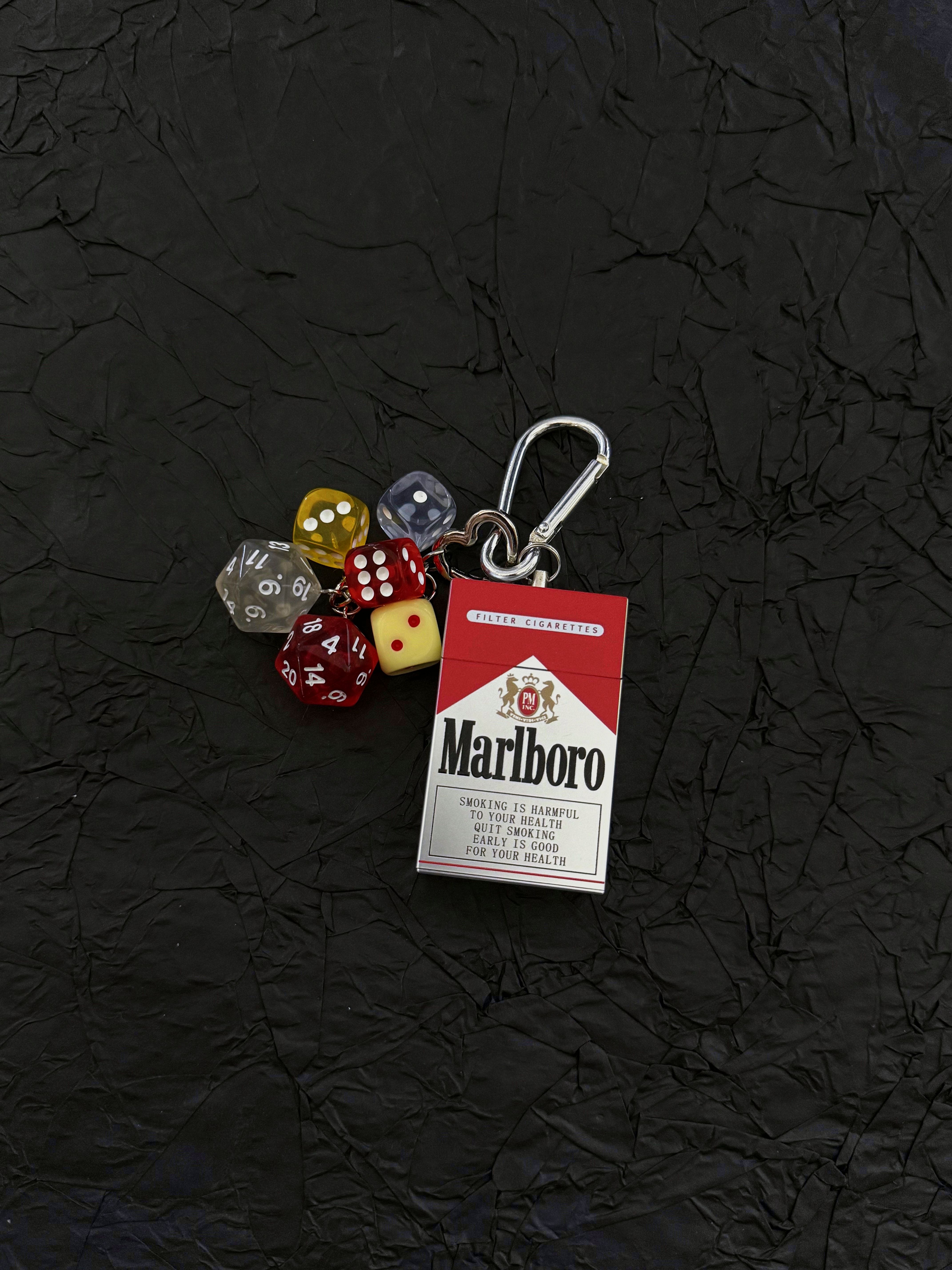 Portable Mini Ashtray Keychain Bag Pendant Smoking Accessory_voghion.com