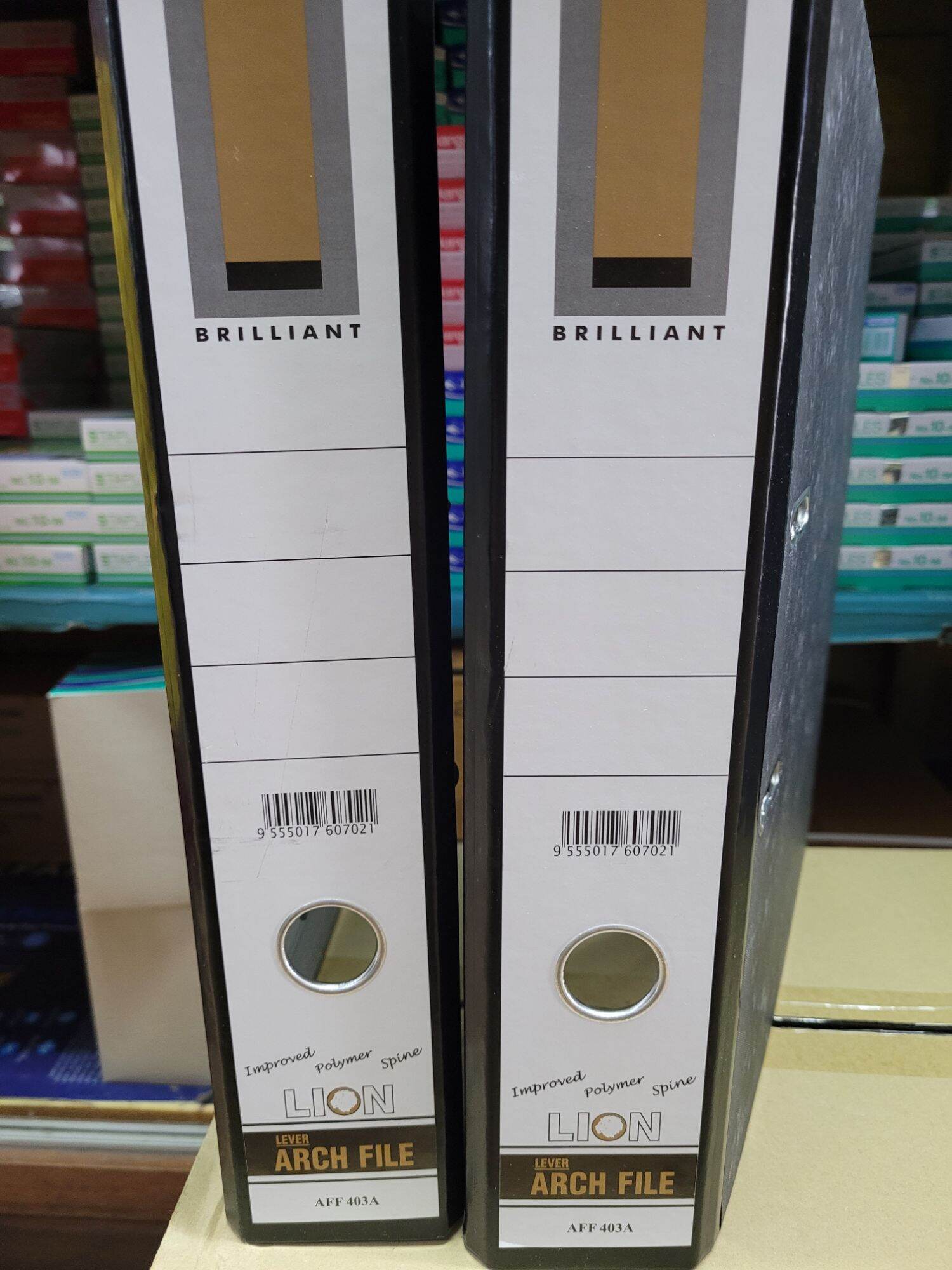 Lion AFF403A LEVER ARCH FILE 3 INCH/402A 2 inch Lever Arch File-10pcs ...