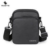 AUOTE Sling Bag for Men Sling Bag Waterproof for Men Mini Shoulder Bag for Mens Waterproof Phone Bag Body Bag for Men Fashion Messenger Bag Portable Large Capacity Crossbody Bag Lightweight Casual Bag Leisure Sport Street Bag
