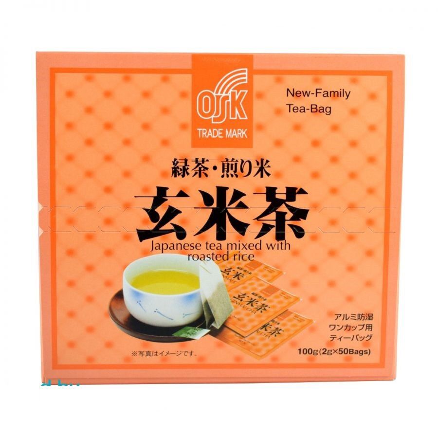(PROMOTION!!) OSK Japanese Tea Mixed with Roasted Rice 50's - Genmaicha ...