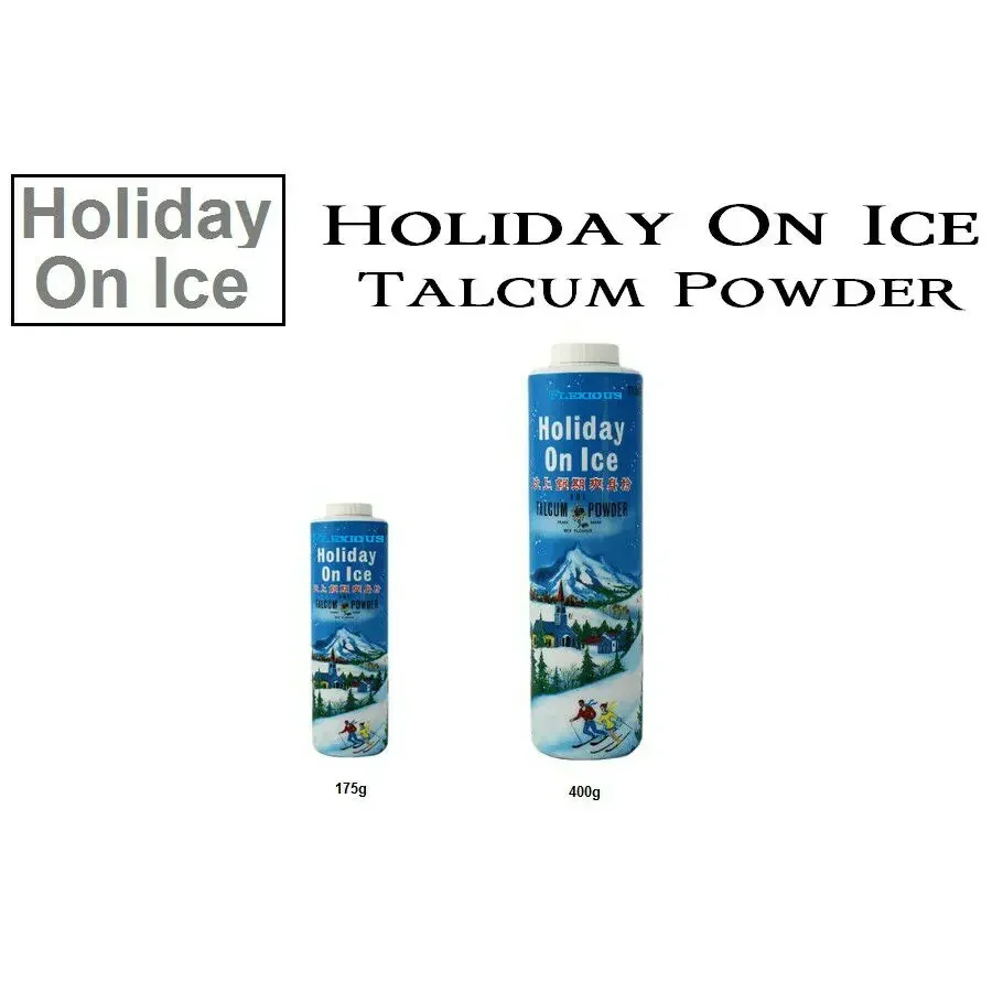 Holiday On Ice Talcum Powder 175g& 400g