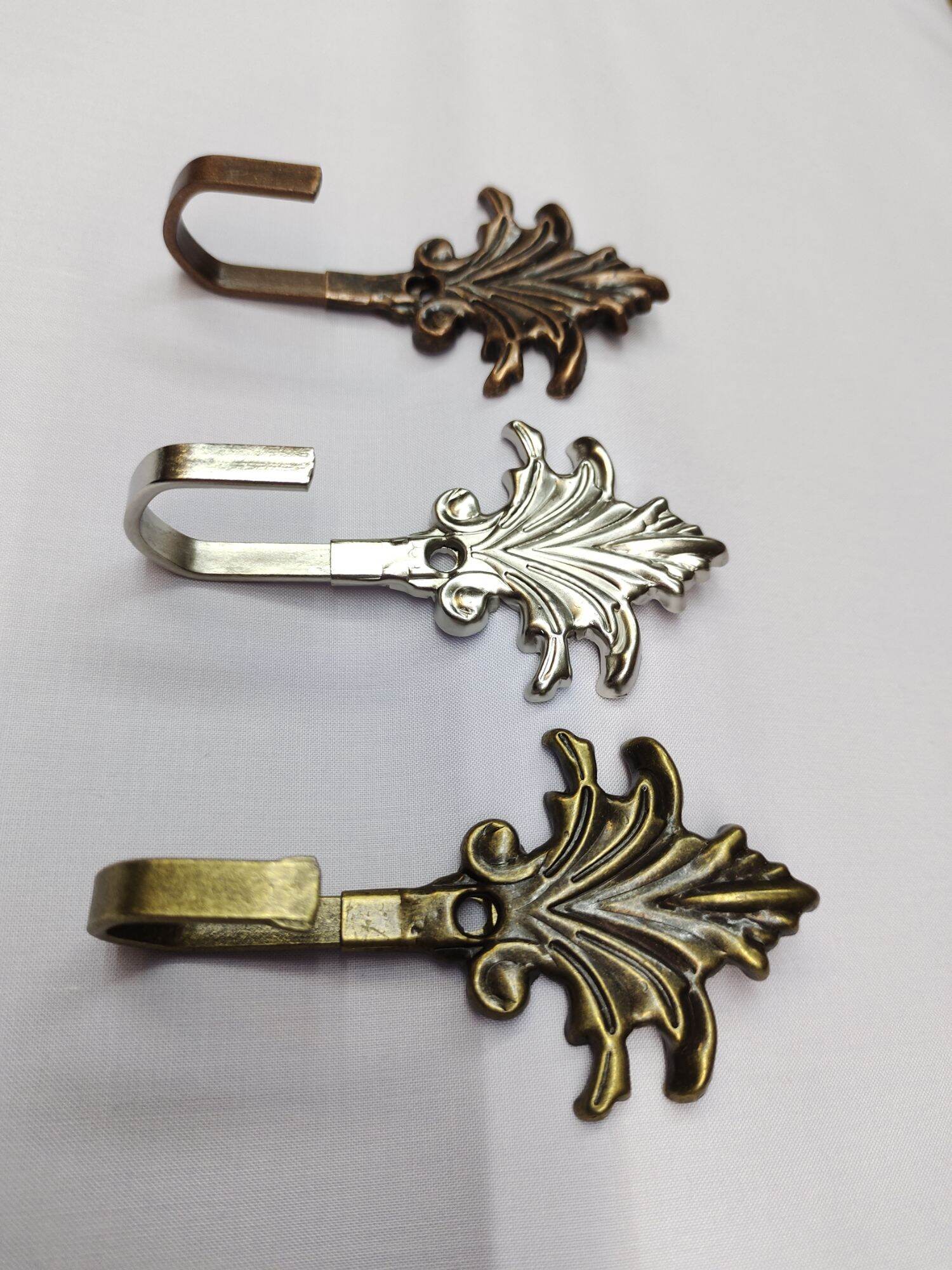 2pcs Curtain Side Hooks Tie Back Hook Holdbacks / Cangkuk Tepi Langsir (4 Colour Selection). 