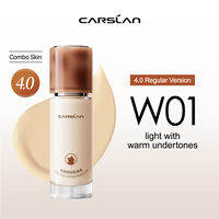 Carslan Oil Control Moisturizing Liquid Foundation Full Coverage Matte Cover Makeup 24H Long Lasting 30g
