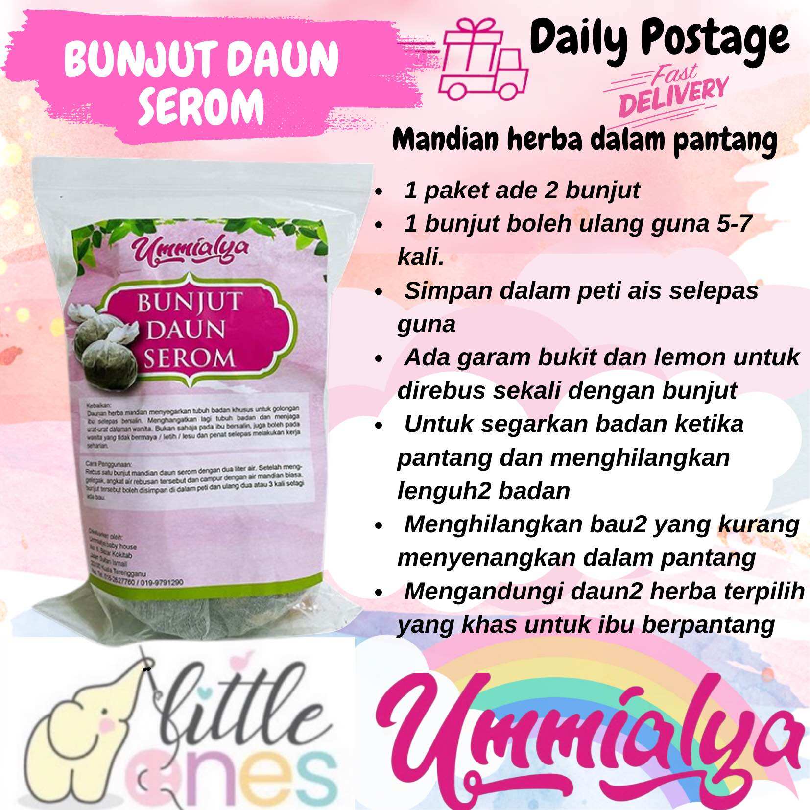 SET PANTANG UMMIALYA SET BERSALIN / SET Krim IBU mengandung [ITEM BERASINGAN] 集潘唐·乌米利亚集贝尔萨林/集贝尔潘唐·克里姆·伊布·贝尔萨林 [松散物品]