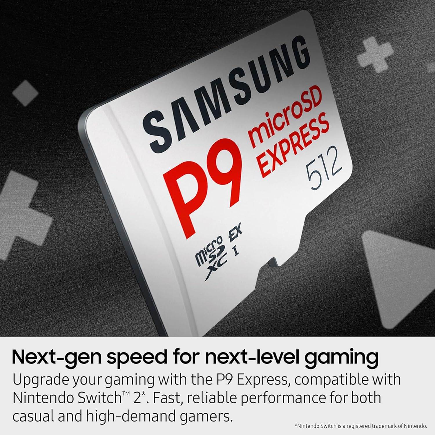 SAMSUNG MICRO SD MEMORY CARD P9 EXPRESS (256GB/512GB)