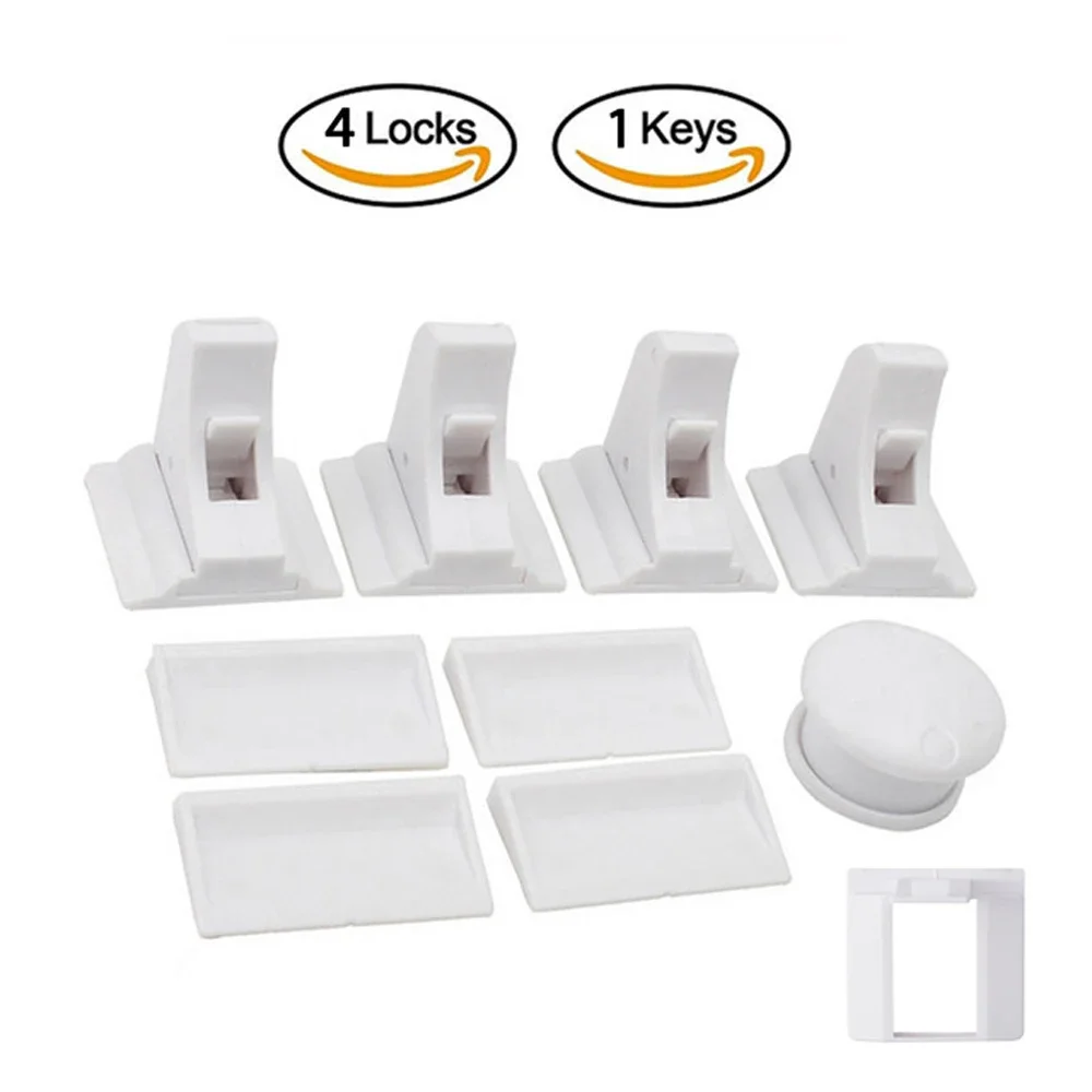 Magnetic Child Safety Lock Limiter Children Protection Baby Safety Lock Invisible Lock Kids Security Drawer Latch Cabinet Door