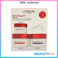 LOREAL Revitalift Programme 3pcs Set (Day Cream 50ml+Night Cream 50ml+Eye Cream 15ml)