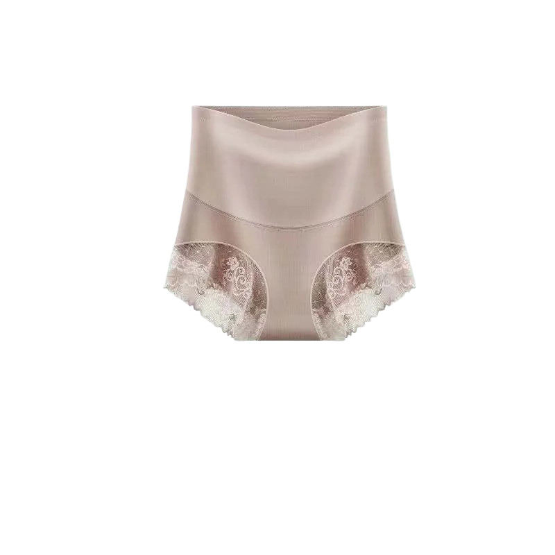 High-Waisted Non-Marking Abdominal Lifting Panties Women's Strong ...