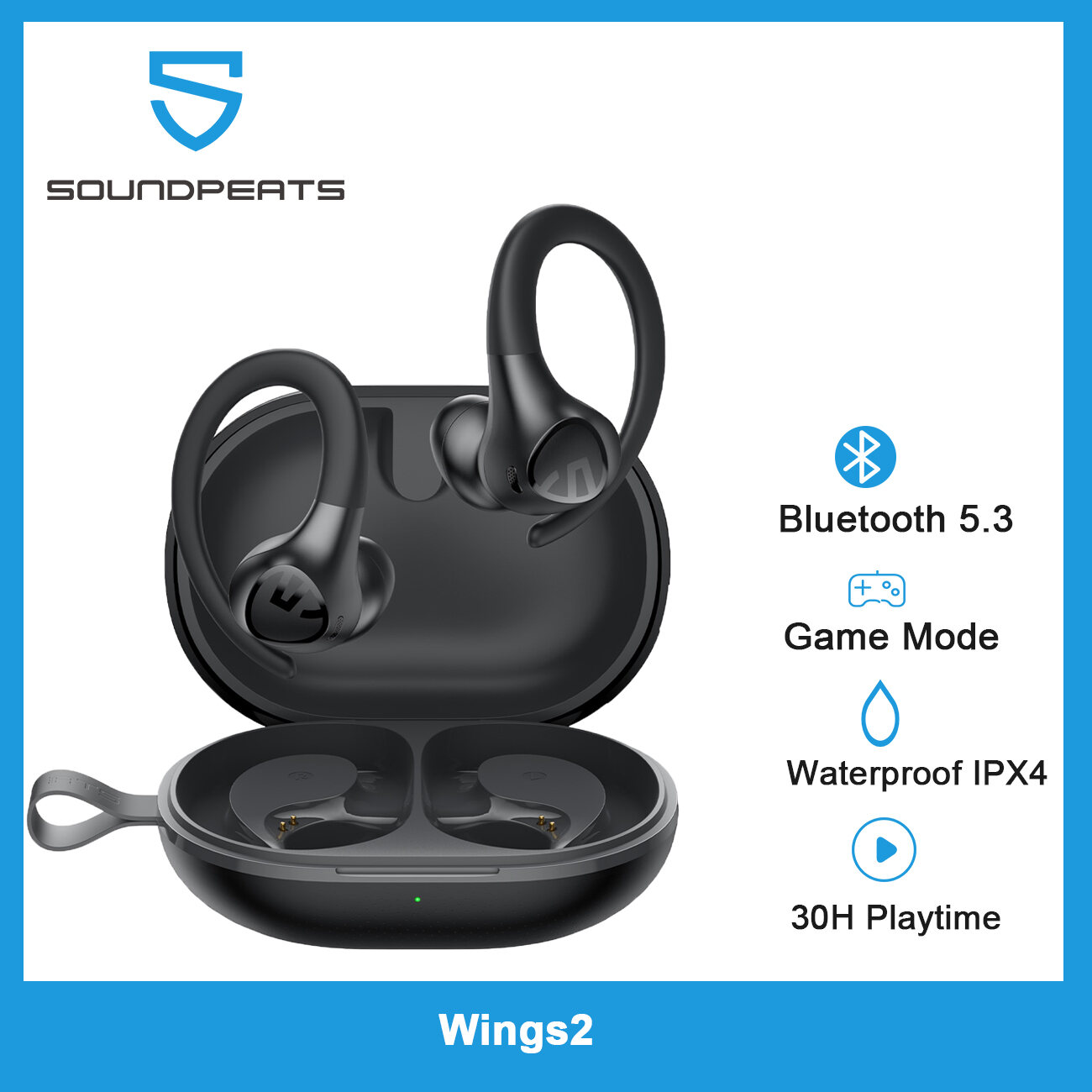 Soundpeats discount ear hooks