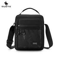 AUOTE Fashion Men Bags Shoulder Bag Oxford Cloth Cross Body Bag Casual Handbag Multiple Pocket Large Capacity Waterproof Lightweight Casual Sport Street Bag for Travel Outdoor