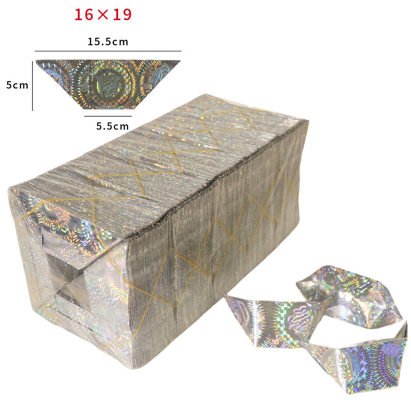 JIALUO | Half Finished Gold Laser Ingots Heavy Duty Pre-cut Folding Paper