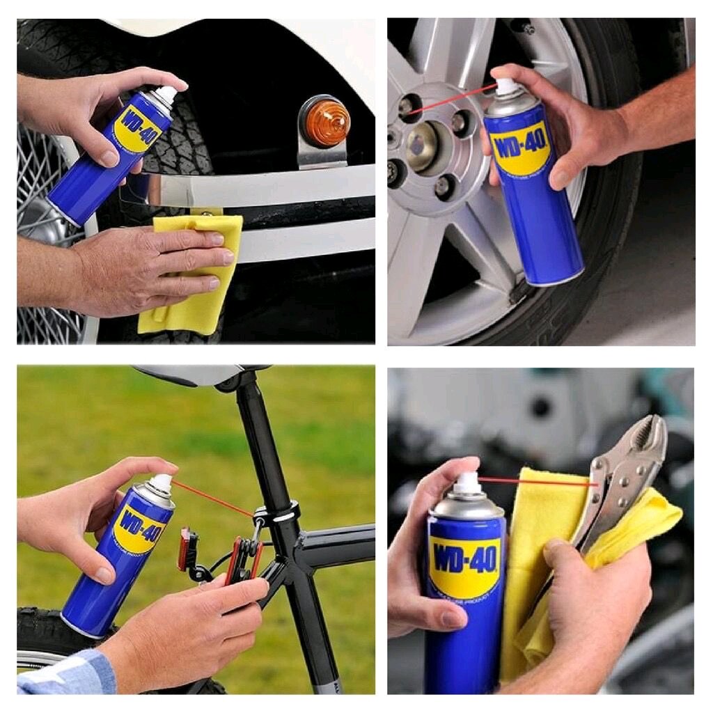 READY STOCK!!! WD40 Multi-Use Anti Rust Lubricant Spray 277ml 多用途防锈润滑喷雾. 