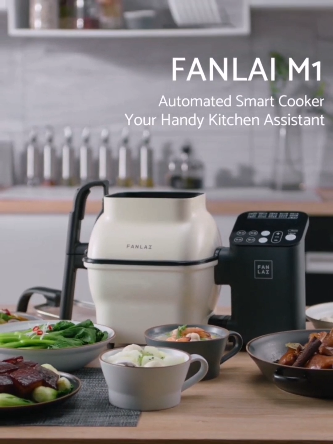 Fanlai M1 Automatic Cooking Machine Cooking Machine Frying Pan Intelligent  Cooking Robot Household Cooking Machine Cooking Pan