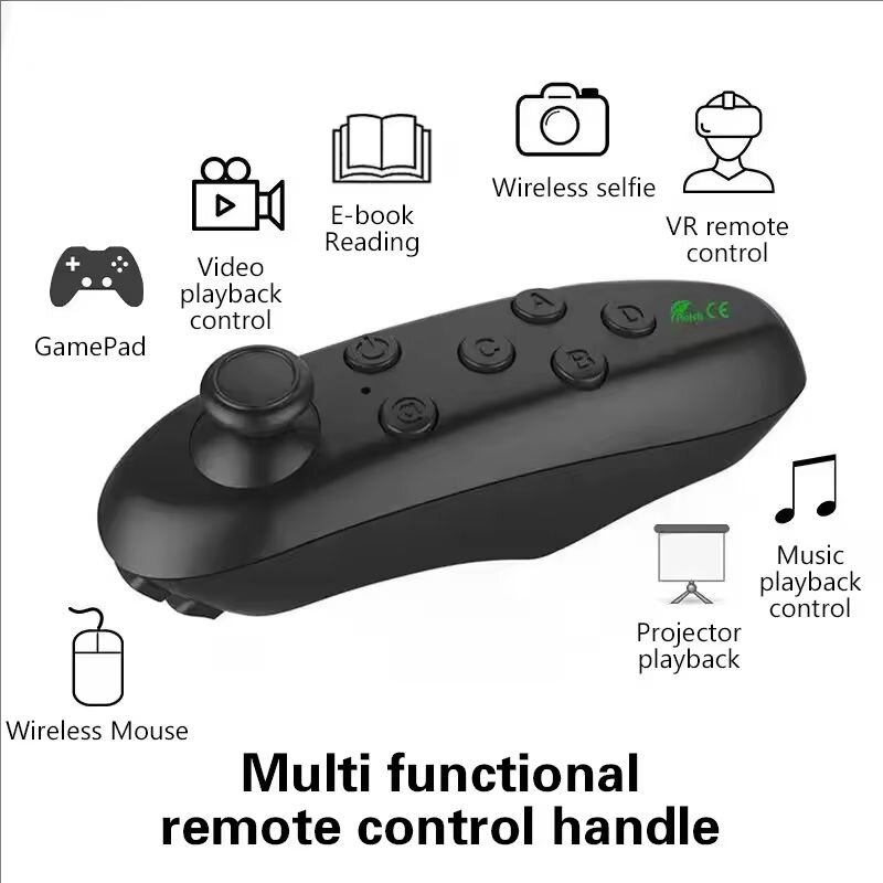 Remote Control Mobile Phone VR Glasses Wireless Android Smart Phone Gamepad Remote E book Page Turning Lever Harga  16 Ringgit*Penghantaran Percuma