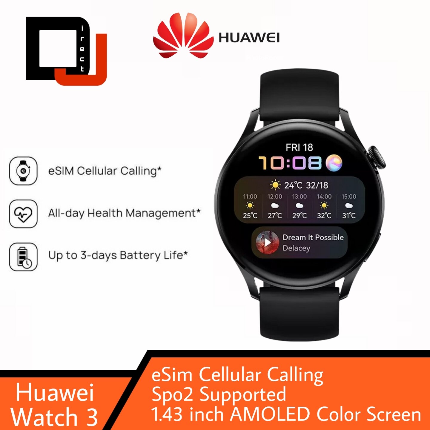 Huawei watch 3 malaysia
