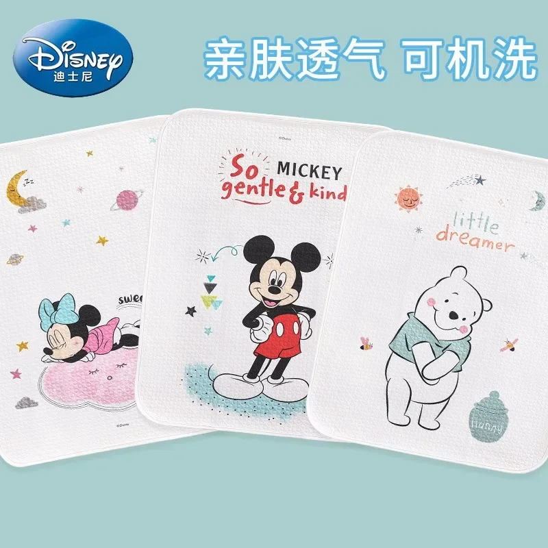 Disney Urine Pad Baby Waterproof and Washable Four Seasons Breathable Cotton Mattress Children Baby and Infant Overnight Mat