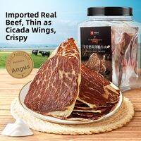 BESTORE | Angus beef crispy meat snack ready-to-eat beef crisps specialty snack